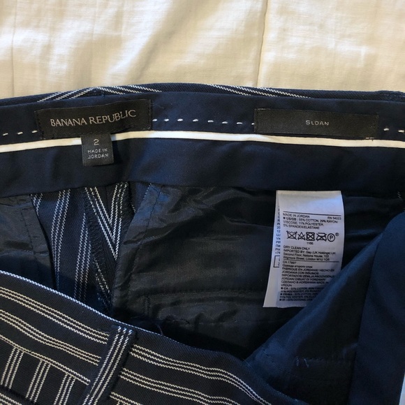 Banana Republic Sloan Skinny-Fit Striped Pants - Picture 5 of 6